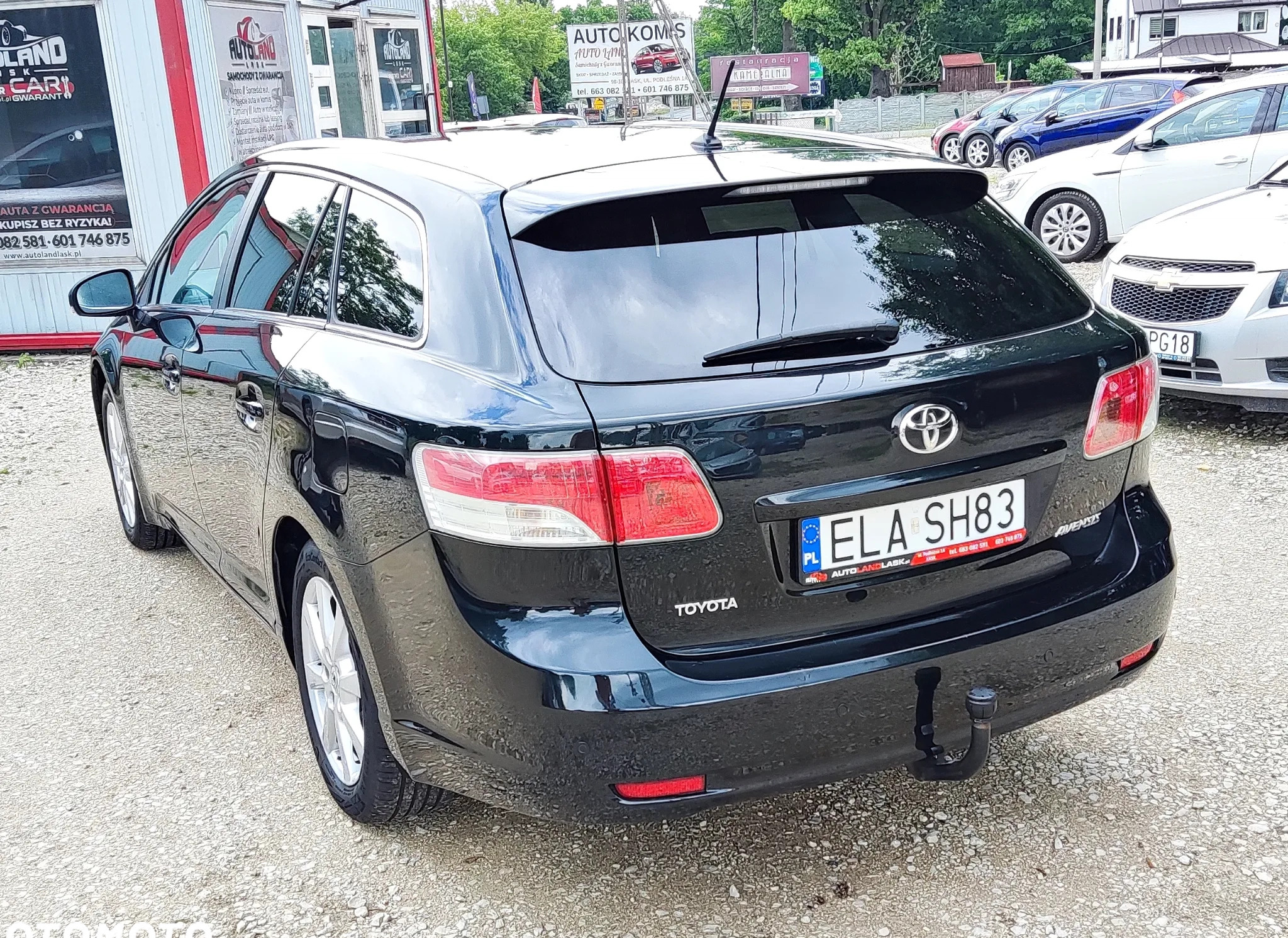 Toyota Avensis cena 28950 przebieg: 215000, rok produkcji 2009 z Tyszowce małe 497